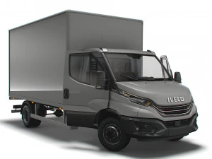 Iveco Daily Box HQ интерьер 2023 г. 3D Модель