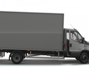 Iveco Dayli Box HQ interior 2023 3D Model