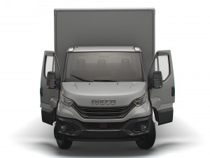 Iveco Dayli Box HQ interior 2023 3D Model