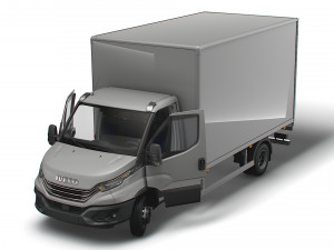 Iveco Dayli Box HQ interior 2023 3D Model