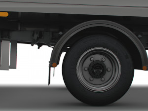 Iveco Dayli Box HQ interior 2023 3D Model