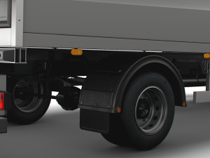 Iveco Dayli Box HQ interior 2023 3D Model