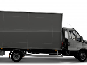 Iveco Dayli Box HQ interior 2023 3D Model