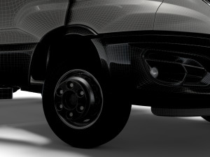 Iveco Dayli Box HQ interior 2023 3D Model