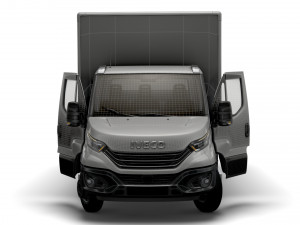 Iveco Dayli Box HQ interior 2023 3D Model