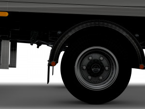 Iveco Dayli Box HQ interior 2023 3D Model