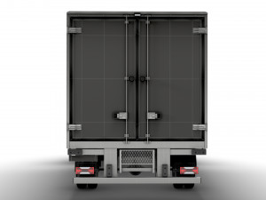 Iveco Dayli Box HQ interior 2023 3D Model