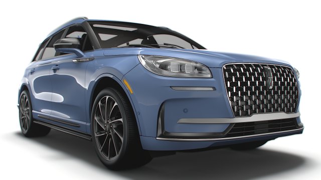 Lincoln Corsair Grand Touring 2023 3D 模型 .c4d .max .obj .3ds .fbx .stl .blend