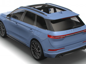 Lincoln Corsair Grand Touring 2023 3D 模型