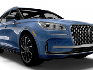 Lincoln Corsair Grand Touring 2023 3D 模型