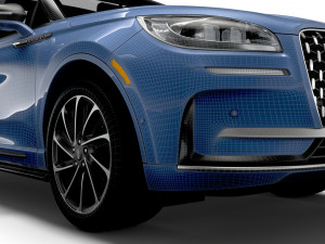 Lincoln Corsair Grand Touring 2023 3D 模型