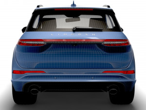 Lincoln Corsair Grand Touring 2023 3D 模型