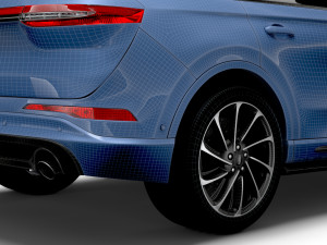Lincoln Corsair Grand Touring 2023 3D 模型