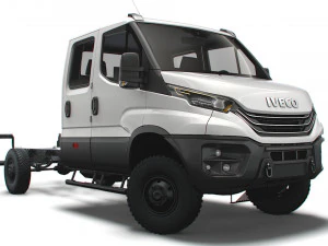 Iveco Daily Doka 4x4 2023 3D Model