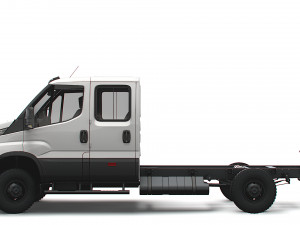 Iveco Daily Doka 4x4 2023 Model 3D