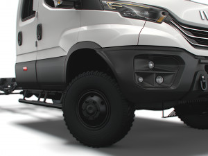 Iveco Daily Doka 4x4 2023 Model 3D