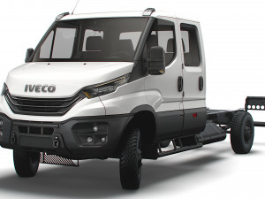 Iveco Daily Doka 4x4 2023 Model 3D