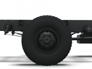 Iveco Daily Doka 4x4 2023 Model 3D