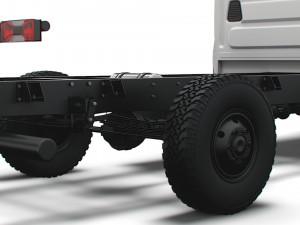 Iveco Daily Doka 4x4 2023 Model 3D