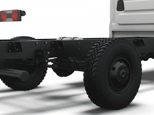 Iveco Daily Doka 4x4 2023 Model 3D