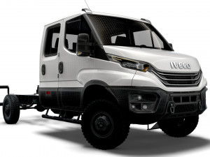 Iveco Daily Doka 4x4 2023 Model 3D