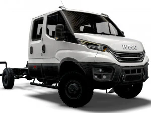 Iveco Daily Doka 4x4 2023 3D Model