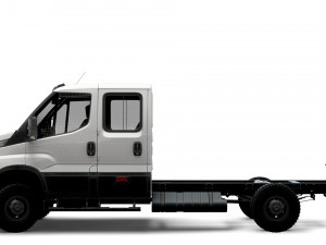 Iveco Daily Doka 4x4 2023 Model 3D