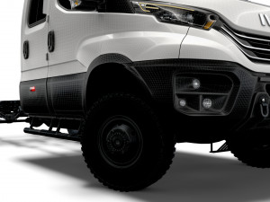 Iveco Daily Doka 4x4 2023 Model 3D