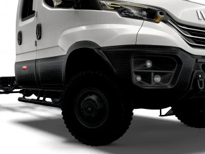 Iveco Daily Doka 4x4 2023 3D Model