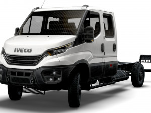 Iveco Daily Doka 4x4 2023 Model 3D