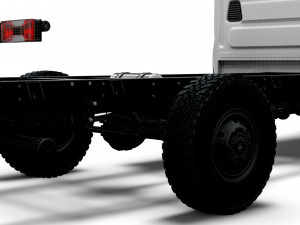 Iveco Daily Doka 4x4 2023 Model 3D