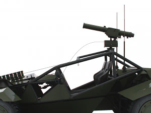 Generic Military Buggy ATGM 2023 3D Model