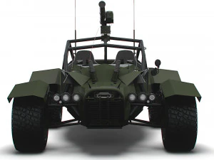 Generic Military Buggy ATGM 2023 3D Model