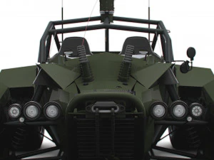 Generic Military Buggy ATGM 2023 3D Model