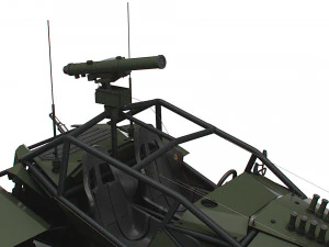 Generic Military Buggy ATGM 2023 3D Model