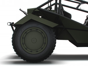Generic Military Buggy ATGM 2023 Modèle 3D