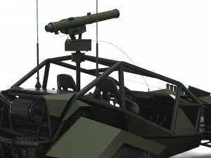 Generic Military Buggy ATGM 2023 Modèle 3D