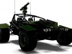 Generic Military Buggy ATGM 2023 Modèle 3D