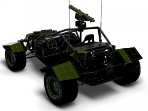 Generic Military Buggy ATGM 2023 Modèle 3D