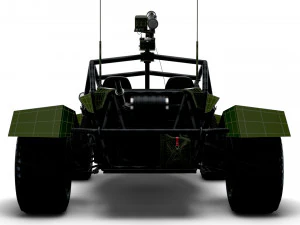 Generic Military Buggy ATGM 2023 3D Model