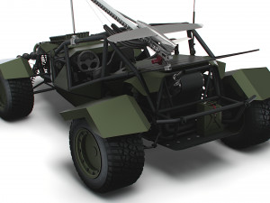 Generic Military Buggy UAV 2023 Model 3D