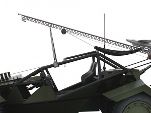 Generic Military Buggy UAV 2023 Model 3D