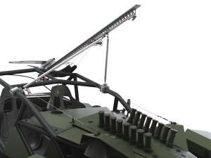 Generic Military Buggy UAV 2023 Model 3D