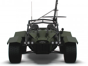 Generic Military Buggy UAV 2023 Model 3D