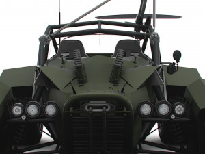Generic Military Buggy UAV 2023 Model 3D