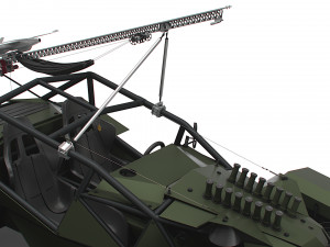 Generic Military Buggy UAV 2023 Model 3D