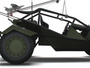 Generic Military Buggy UAV 2023 Model 3D