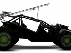 Generic Military Buggy UAV 2023 Model 3D