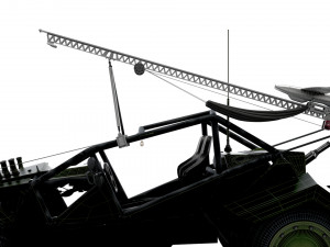 Generic Military Buggy UAV 2023 Model 3D