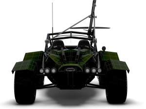 Generic Military Buggy UAV 2023 Model 3D